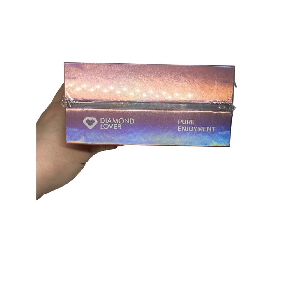 Diamond Lover Heart Air Pulse Stimulator Teal NIB Sealed Waterproof - Picture 5 of 7